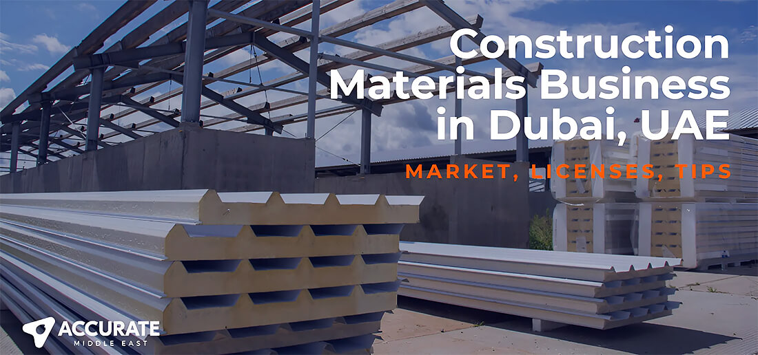 Building materials company in Dubai, UAE